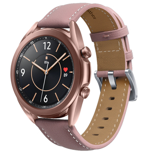 Correa de cuero para Samsung Galaxy <span class=keywords><strong>Watch</strong></span> 3, correa de repuesto de 22, 20mm, 41, 45mm, 42mm, para Huawei <span class=keywords><strong>Watch</strong></span> <span class=keywords><strong>GT2</strong></span>, 46mm - Product Image 2