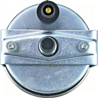 MrGauge Hourmeter Massey Ferguson 1674638M92 Tachometer Dibuat Sesuai untuk 230 231 253 263 298 550 Hour 85MM Gauge Chrome1674638M91