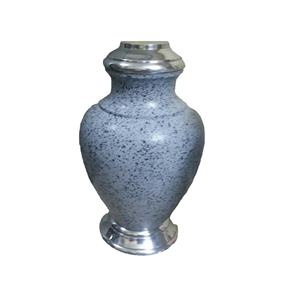 Urnes de crémation traditionnelles en métal structuré fabriquées à la main Urnes funéraires solides Urnes de cendres mémorables Artisanat en métal Arrivée chaude - Product Image 1