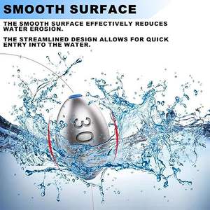 Plombs de pêche en forme d'œuf de 1g à 200g, en forme d'olive, avec trou de connexion en plastique, pour la pêche en gros - Product Image 5