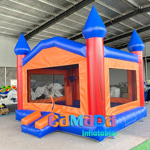 Château gonflable gonflable en PVC de la meilleure qualité d'usine 0.55mm pour le plaisir de la maison de rebond des enfants - Product Image 6