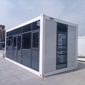 Easy Installation PortablePrefabricated Flat Packaging Movable Container Offices Homes 20ft Tiny <b>House</b> - Product Image 4
