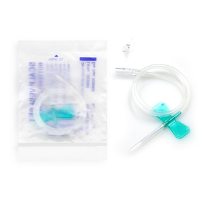 เข็มเจาะเลือดแบบใช้แล้วทิ้งชนิดสองปีกพร้อมตัวล็อคแบบลูเออร์ - Product Image 2