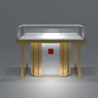 Présentoir de Bijoux Personnalisé Vitrine en Verre Luxueuse pour Bijoux et Babioles
