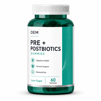 Complément Alimentaire en Gros : Gommes Pré- et Postbiotiques pour la Santé Intestinale – Marque Privée, Complément de Bien-être Digestif en Vrac