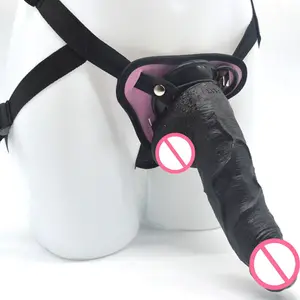 FAAK 23cm lesbica giocattolo del sesso Strapon dildo pene con cintura giocattolo del sesso per le donne signore vestito cinturino su realistico dildo strapon