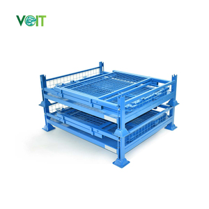 Nhà máy tùy chỉnh dây lưới kim loại có thể gập lại thép đóng mở <span class=keywords><strong>Pallet</strong></span> - Product Image 5