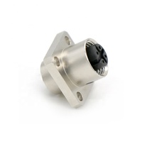 Câble capteur circulaire étanche OEM IP67 4, 6, 8, 10, 12 broches, connecteur femelle M12 3 broches pour montage sur panneau, pour l'automatisation