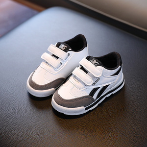 Chaussures de sport pour enfants à semelle souple en cuir non PU, baskets de créateurs pour garçons, idéales pour l'école et la marche - Product Image 4