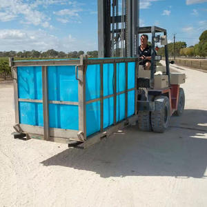 Yüksek kaliteli palet kutusu çelik palet Stillage kafes üzüm depolama kapakları ile katlanır palet kutusu kullanın - Product Image 4