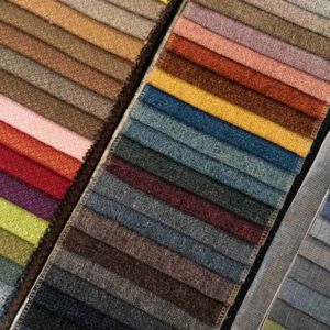 Tissu d'ameublement en chenille doux pour canapé 300D résistant aux rayures, respectueux des animaux de compagnie, facile à nettoyer, meubles de maison, vente en gros - Product Image 1