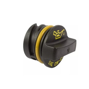 Tapa de llenado de aceite de motor para motocicleta SAE 5W-20 negra de colocación superior - Product Image 3