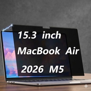 Magnetic <b>Privacy</b> <b>Screen</b> <b>Protector</b> MacBook Air M5 15.3inch 2026 Removable Laptop <b>Privacy</b> Scree - Product Image 1
