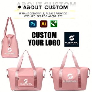 Bolsa de Lona Personalizada Promocional, Bolsa Cruzada de Lujo con Logotipo Personalizado, Bolsas de Viaje de Gran Capacidad para Mujer - Product Image 3