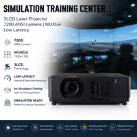 Projecteur Home Cinéma 4K Laser 3D Smart Android TV WiFi, écran de projection pour simulateur de golf extérieur, UHD 3D