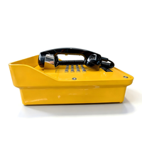 Nouveau téléphone industriel robuste analogique IP67 étanche pour l'extérieur, l'exploitation minière, la marine, les tunnels, les usines chimiques et les plateformes offshore