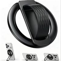 Support de téléphone magnétique flexible en silicone N52, rotation à 360 degrés, antidérapant, support universel pour smartphone, utilisation sur bureau