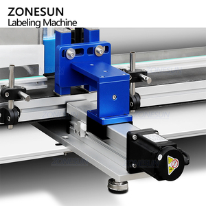 ZONESUN ZS-ETB150 Automatic Tabletop Full Electric Self-adhesive Sticker Cosmetic Glass Plastic Round <b>Bottle</b> Labeling <b>Machine</b> - Product Image 4