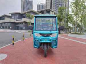 Triciclo Eléctrico de 1.6m Directo de Fábrica, Triciclo de Pasajeros de Larga Duración con Techo Solar, Triciclos de Carga para Transporte de Mercancías - Product Image 5