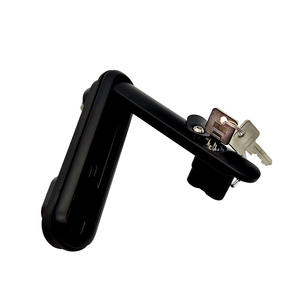 开关控制配电门锁MS864带按钮摆动手柄锁的柜体锁 - Product Image 2