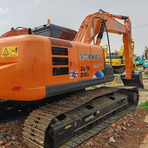 Prix le plus bas : Excavatrice d'occasion Hitachi ZX210 à vendre – Machine d'excavation hydraulique sur chenilles - Product Image 4