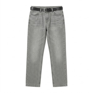 Pantalon en jean durable pour homme, coupe ample, vintage, en coton, respirant, lavable, léger, vente en gros, décontracté, pour le quotidien - Product Image 5