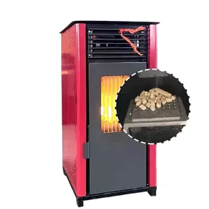 Estufa de hierro fundido para quemar madera, estufa de Pellet para interior, para chimenea, Apartamentos