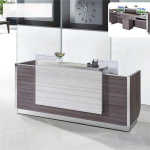 Mostrador de recepción de madera al por mayor de la venta caliente de Sinonis para hoteles escuelas hospitales oficinas y talleres hechos en China - Product Image 4
