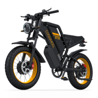 Bicicleta Eléctrica COSWHEEL GT20 PRO 48v 2000w Motor 40Ah Batería Doble Motor Doble Neumático Grueso