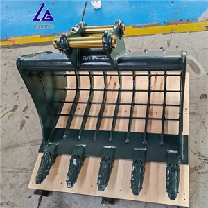 Cubo de cribado reforzado Hardox 500, cubo de cribado para PC110/SK210 - Procesamiento 40% más rápido - Product Image 3