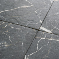 Baldosa de mármol oscuro Versailles de 60x60 cm para pared y suelo