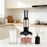 Mixeur plongeant électrique portable haute puissance 2026 pour usage domestique, ensemble avec bol mélangeur, moteur CC de haute qualité, pour smoothies et mélange tactile
