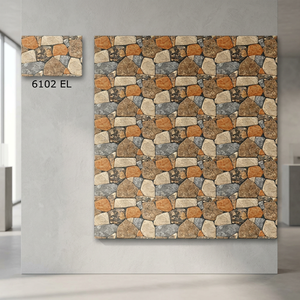 Carreaux muraux numériques en céramique émaillée à motif gaufré, finition mate, design élévations, 250x375mm, prix le plus bas pour la maison - Product Image 2