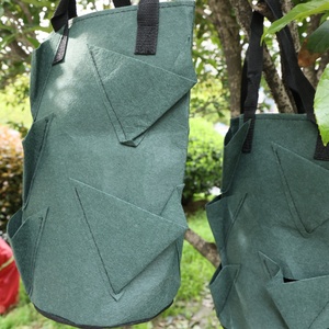 5 Gallon Strawberry <b>Planter</b> and Potato Grow Bags, Non-Woven Fabric Plant Containers with Dual Handles - Product Image 2