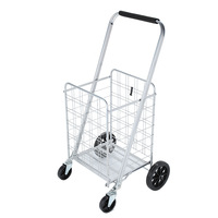 Chariot de courses de supermarché - Acier au carbone avec revêtement en poudre