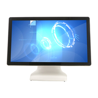 Ordinateur POS tout-en-un 15,6/18,5 pouces, coque en alliage d'aluminium, écran tactile, système de caisse enregistreuse Windows, système de point de vente