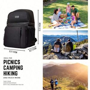 In Stock Large Capacity Outdoor Camping Travel Leakproof Thermal <b>Cooler</b> Bag Picnic Insulated <b>Cooler</b> <b>Backpack</b> - Product Image 6