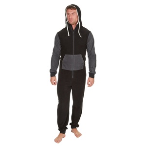 Ensemble de survêtement pour homme en polaire avec sweat à capuche et pantalon de jogging uni avec poches NOUVEAU - Product Image 4