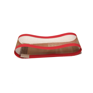 Sublimation Heat Press Machine Non Stick Fiberglass Drying PTFE Mesh Conveyor Belt