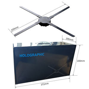 65cm 4-Blade WiFi <span class=keywords><strong>3D</strong></span> holograma <span class=keywords><strong>ventilador</strong></span> <span class=keywords><strong>holográfico</strong></span> LED pantalla giratoria publicidad pantalla con <span class=keywords><strong>precio</strong></span> competitivo - Product Image 5