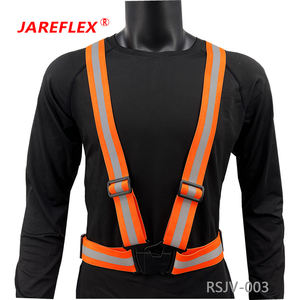سترة أمان عالية الوضوح، خفيفة الوزن، قابلة للتعديل ومرنة، مع أشرطة عاكسة عالية الوضوح، مناسبة للرجال والنساء، للبناء - Product Image 6