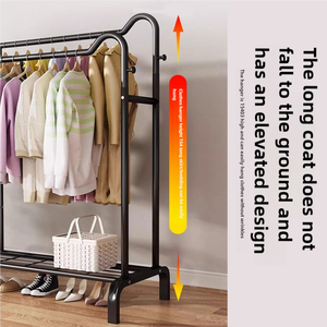 Thiết kế mới kim loại Mèo Tai quần áo khô giá cho phòng ngủ treo giá - Product Image 5