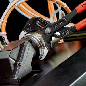 Knipex-81 01 250กาลักน้ำและตัวเชื่อมต่อคีมสำหรับกับดักข้อต่อท่อและตัวเชื่อมต่อสีดำแบบธรรมดาที่จับไม่ลื่น - Product Image 2