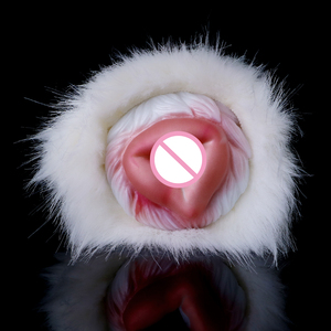 6.2 pollici in Silicone artificiale giocattolo del sesso maschile masturbatori per gli uomini pene massaggio aereo tazza con i <span class=keywords><strong>capelli</strong></span> - Product Image 4