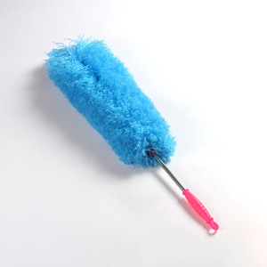 Plumeau télescopique en fibres ultra fines antistatiques violettes, outil de nettoyage domestique - Product Image 3