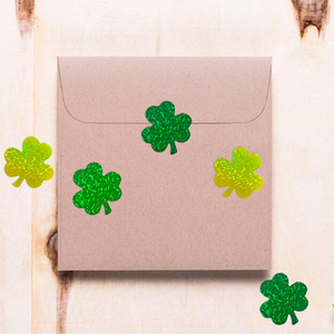 Tùy chỉnh <span class=keywords><strong>Hologram</strong></span> Logo Sticker Holographic cầu vồng Laser Vinyl trang trí Sticker in trên giấy kraft chết cắt - Product Image 3