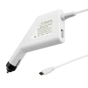 61W Mac ספר פרו USB C רכב מטען עבור MacBook Pro 13/12 אינץ, MacBook אוויר 2020, dell XPS, Lenovo Chromebook/Thinkpad,HP