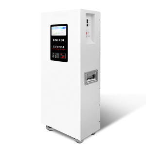 Enikol <span class=keywords><strong>LiFePO4</strong></span> Batterie 15kWh Wandmontierte Hybrid-Netz Heimenergiespeicher 51,2V 300AH CAN-Kommunikation 10-20kW Ausgangsleistung - Product Image 4