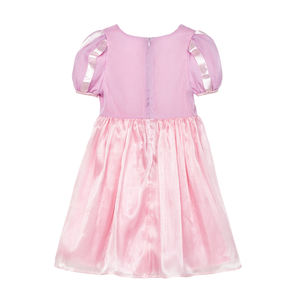 Disfraz <span class=keywords><strong>de</strong></span> Princesa Rosa <span class=keywords><strong>de</strong></span> Rapunzel para Niñas, Vestido con Ribete <span class=keywords><strong>de</strong></span> Encaje y Bordado <span class=keywords><strong>de</strong></span> Flores, Color Personalizable para <span class=keywords><strong>Cuento</strong></span> <span class=keywords><strong>de</strong></span> Hadas - Product Image 2