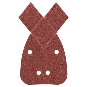 BOSCH - 2607017113 Jeu de 25 feuilles abrasives pour ponceuses multiples, grain 80, 120, 180 - EAN 3165140603126 ABRASIVES ABRASIVE PAPERS - Product Image 1